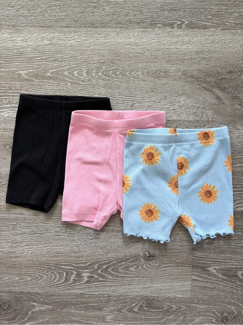 Baby Girls Biker Short Set (18-24 months)